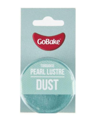 Go Bake Pearl Lustre Dust – Turquoise
