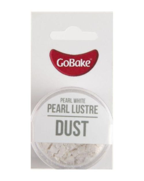 Go Bake Pearl Lustre Dust – White