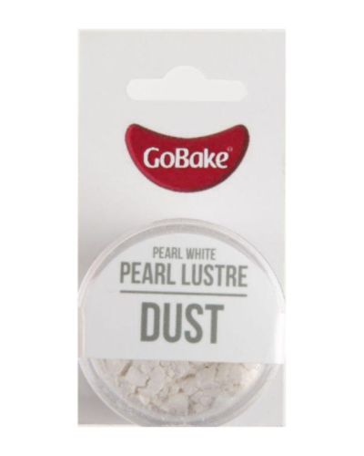 Go Bake Pearl Lustre Dust – White