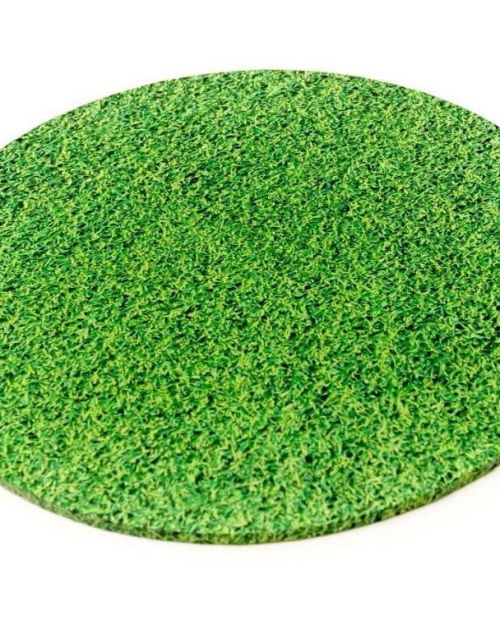 Grass Masonite Cake Board Round 14″