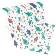 Grease Proof Paper 8pk – Dinosaur