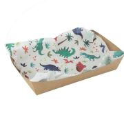Grease Proof Paper 8pk – Dinosaur