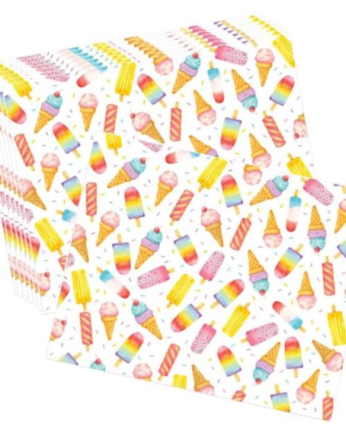 Grease Proof Paper 8pk – Ice Cream