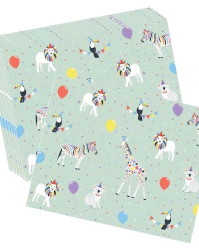 Grease Proof Paper 8pk – Party Animals