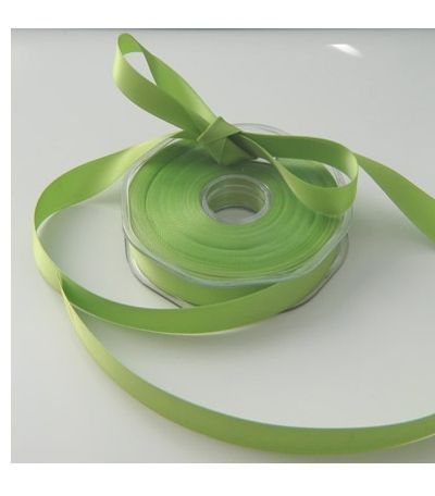 Satin Ribbon – Pistachio 10mm