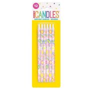 Groovy Birthday Candles 12pk