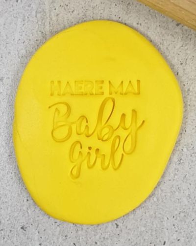 Haere Mai Baby Girl Embosser