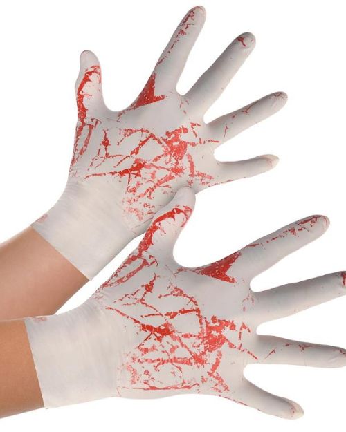 Halloween Bloody Rubber Gloves