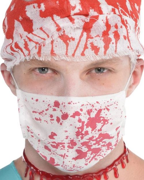 Halloween Bloody Surgeon Mask