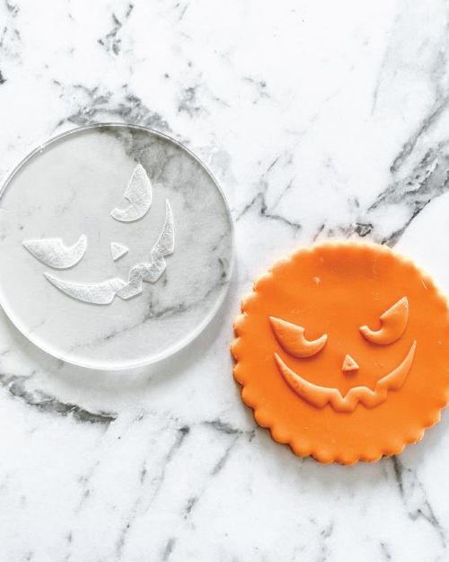 Debosser Stamp – Halloween Scary Face