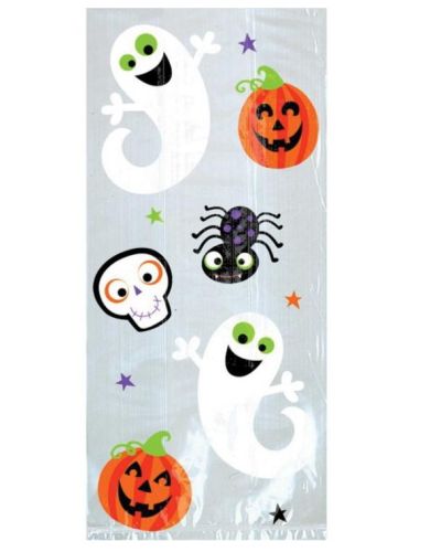 Halloween Friends Cello Treat Bags 20pk