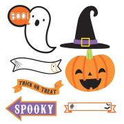 Halloween Friends Customisable Photo Frame