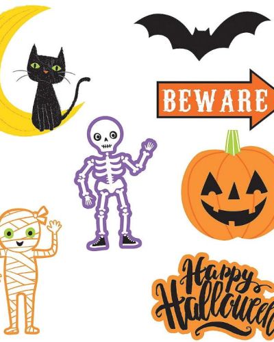 Halloween Friends Customisable Photo Frame