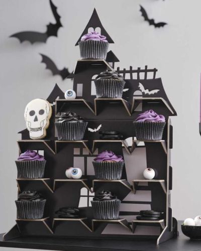Haunted House Treat Stand