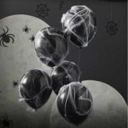 Halloween Spiders & Cobwebs Balloons 5pk