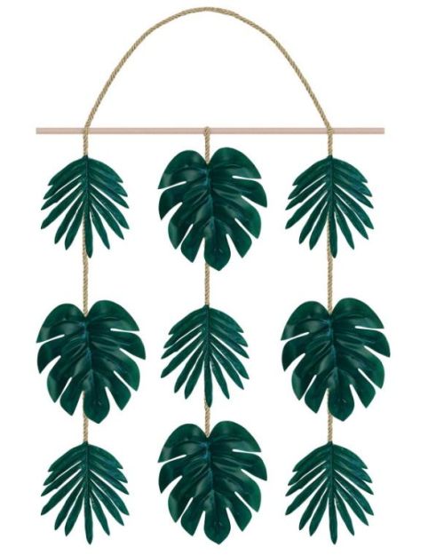 Hanging Palm Leaves Decoration
