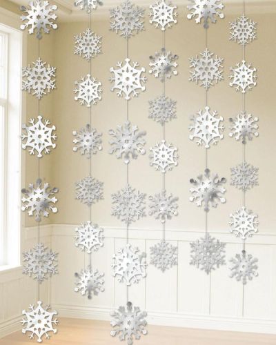 Snowflake Hanging String Decorations