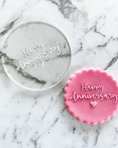 Debosser Stamp – Happy Anniversary