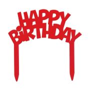 Happy Birthday Cake Topper