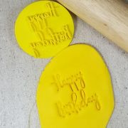 Happy Birthday Embosser