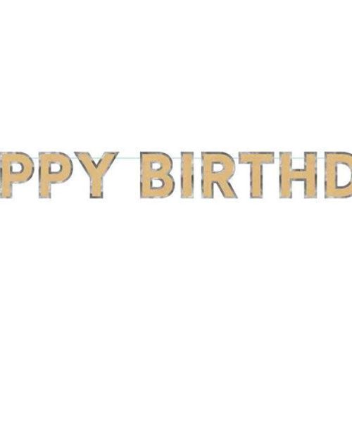 Happy Birthday Bunting – Kraft