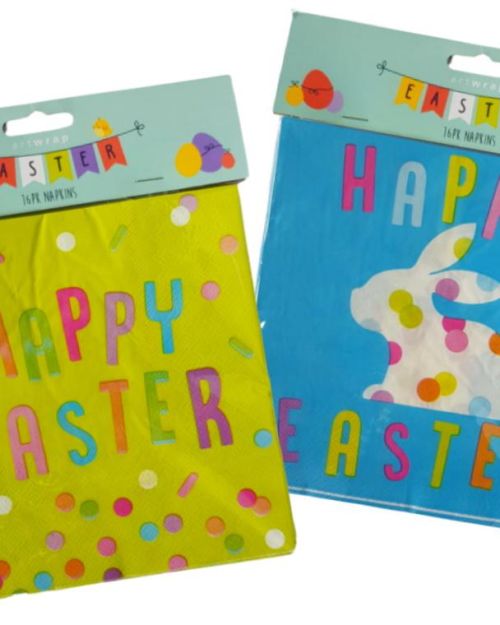 Happy Easter Napkins 16pk