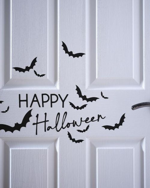 Happy Halloween Door Stickers