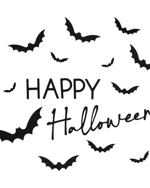 Happy Halloween Door Stickers