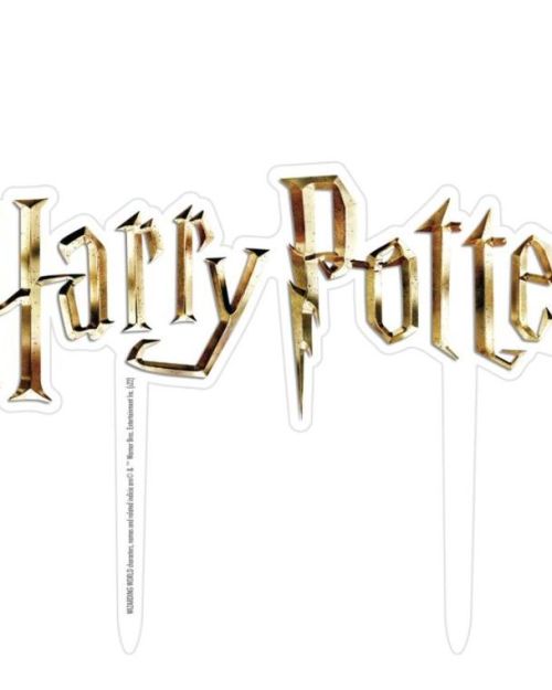 Harry Potter Acrylic Cake Topper