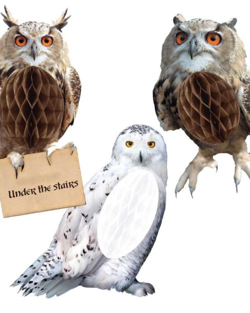 Harry Potter Honeycomb Owls 3pk