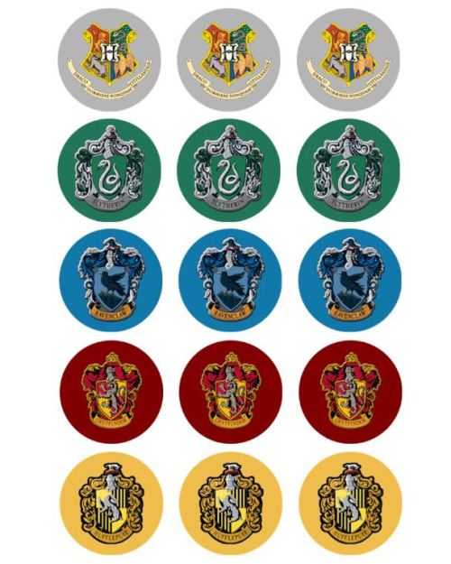 Edible Icing Cupcake Images – Harry Potter