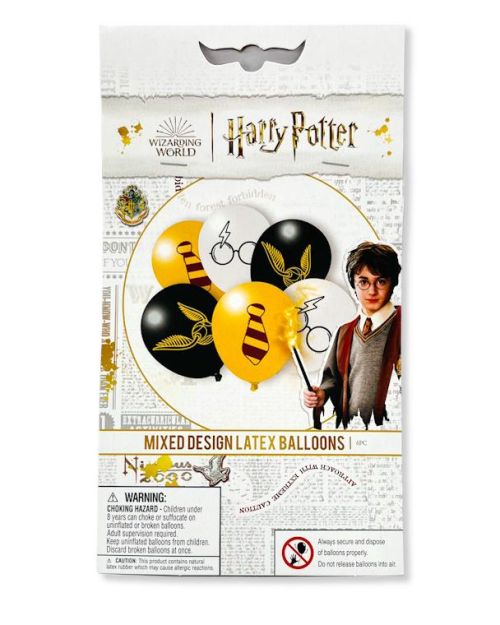 Harry Potter Assorted Balloons 6pk