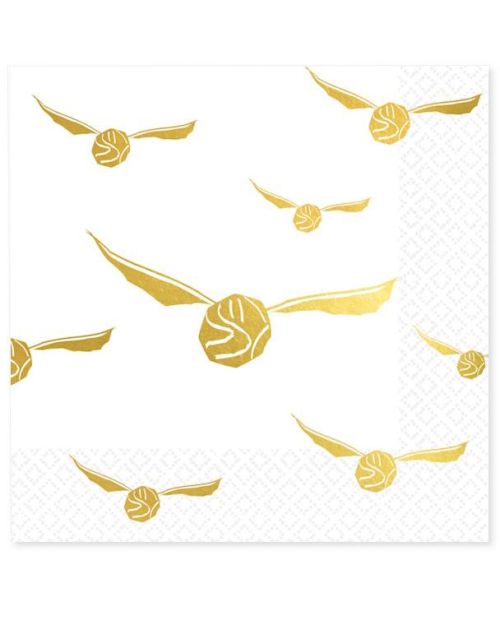 Harry Potter Snitch Beverage Napkins 16pk
