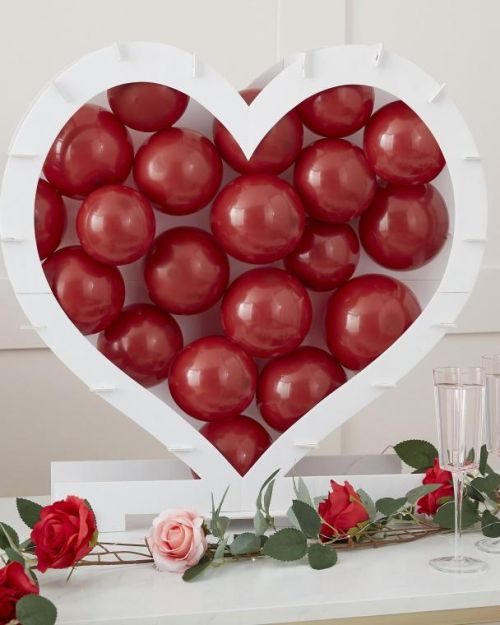 Heart Balloon Mosaic Stand
