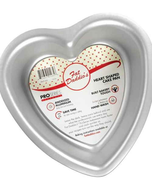 Fat Daddio Heart Shaped Pan – 6 x 3″