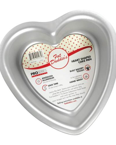 Fat Daddio Heart Shaped Pan – 8 x 3″