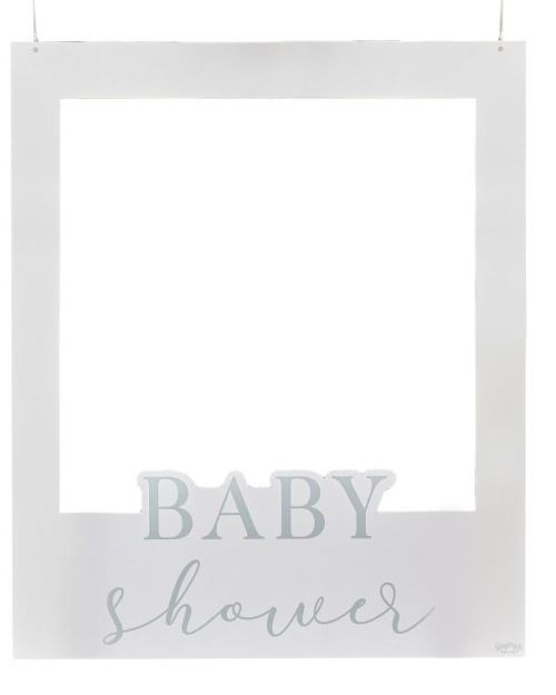Hello Baby Customisable Photo Booth Frame