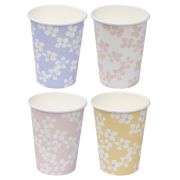 Hello Spring Floral Cups 8pk