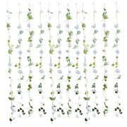 Hanging Flower Curtain Party Backdrop