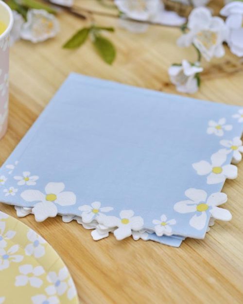 Hello Spring Floral Napkins 16pk