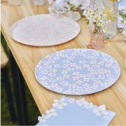 Hello Spring Floral Plates 8pk