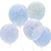 Hello Spring Flower Balloons 5pk