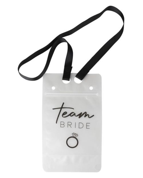 Hen Weekend Team Bride Drinking Pouches 6pk