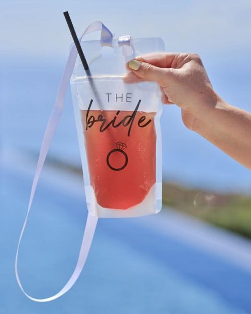 Hen Weekend The Bride Drinking Pouch