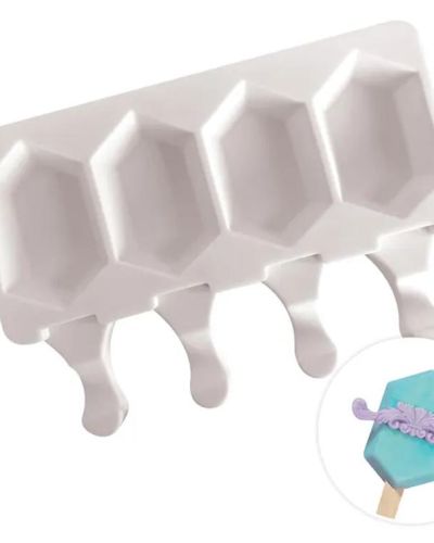 ***Popsicle Mould – Hexagon