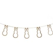 Hey Bunny Wooden Easter Bunting