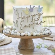 Hop Hop Hooray Wooden Easter Cake Decorations