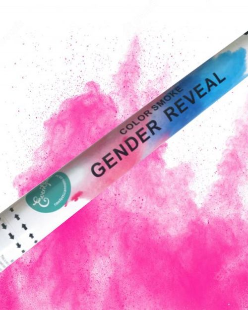 Holy Smoke Gender Reveal Cannon – Pink