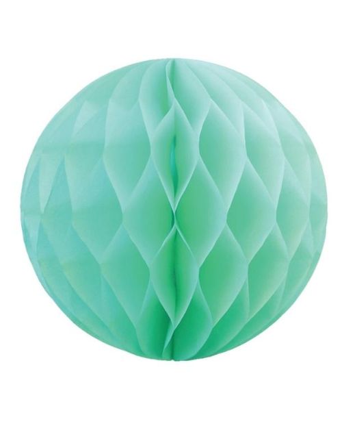 Tissue Honeycomb Ball 25cm – Mint Green