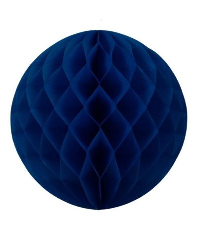 Tissue Honeycomb Ball 25cm – Navy Blue